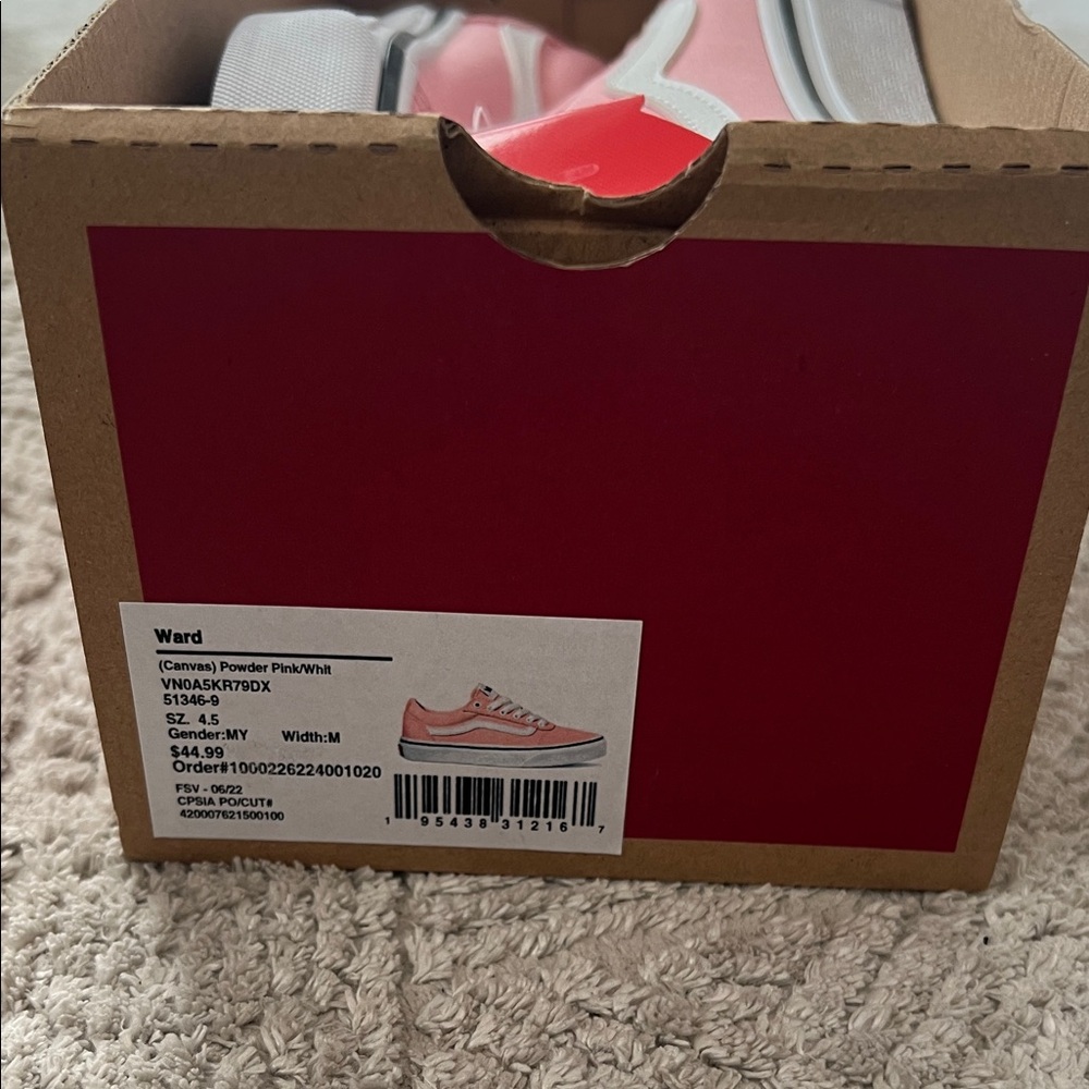 Women’s Vans Ward Canvas Sneakers - Picture 6 of 6